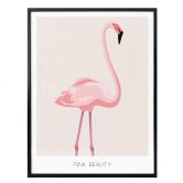 Poster Pink Beauty - Flamingo 