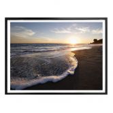 Poster Sonnenuntergang am Meer 