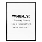 Poster Wanderlust 
