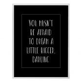 Poster You musn't be afraid 