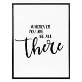 Poster Wherever you are 