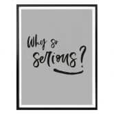 Poster Why so serious? 