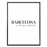 Poster Barcelona 