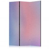 Paravent, Raumteiler freistehend, Trennwand - Rainbow Gradient: Delicate Multicolored 