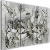 Leinwandbild 3 teilig, Saint Lotos Blumen 