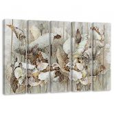 Leinwandbild 5 teilig, Saint Lotos Blumen 