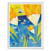 Poster Blanz - Gelbe Tulpen 