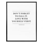 Poster Don´t forget to fall in love 
