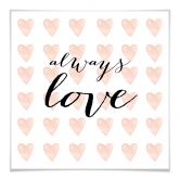 Poster Confetti & Cream - Always Love 