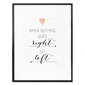 Poster Confetti & Cream - When nothing goes right 