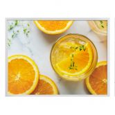 Poster Frische Orange 