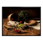 Poster Frischer Spargel 