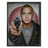 Poster Ben Heine - Circlism: Eminem 