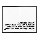 Poster Ich bin ein Staubsauger 