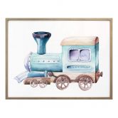 Poster Kvilis - Locomotief 