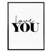 Poster Love You 
