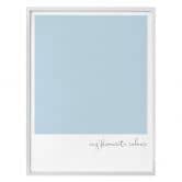 Poster My favourite colour - pastell blue 