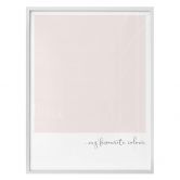 Poster My favourite colour - rosè 