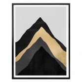 Poster Fredriksson - Quatre montagnes 