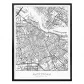 Poster Plan d'Amsterdam 