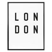 Poster - Typographie London 