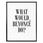 Poster What would Beyoncé do 