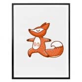 Poster - Yoga-Fuchs 03 
