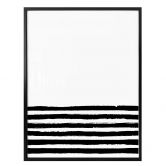 Poster Black lines 