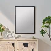 Wandspiegel schwarz - Saint-Tropez - 50x70 cm 