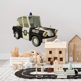 Police Car Wall sticker 