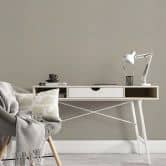 Vliestapete, Unitapete Secret Garden taupe 