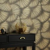 Guido Maria Kretschmer Grafiktapete Twill Fashion for Walls 5 schwarz 
