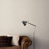 Tapete aus Vlies in Beige mit feiner Gewebestruktur dezent modern und zeitlos 