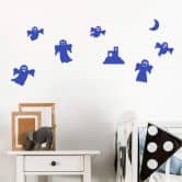 Wandtattoo Lustiges Gespenster Set 