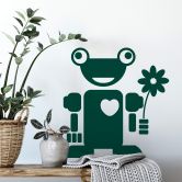 Sticker mural - Robot Lenni 