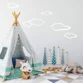 Cloud Set 3 Wall sticker 