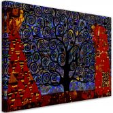 Leinwandbild, G.Klimt Baum des Lebens Abstrakt 