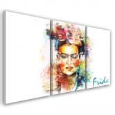 Leinwandbild 3-teilig, Frida Kahlo 
