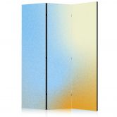 Paravent, Raumteiler freistehend, Trennwand - Energetic Gradient - Gradient Composition in Vibrant Colors 