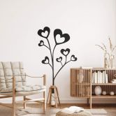 Wandtattoo Herzenpflanze 