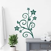 Sticker mural - Fleur Étoilée 