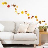 Wandtattoo Blätter Set Herbst 1 
