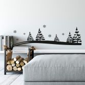 Sticker mural - Paysage d'Hiver 