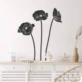 Wandtattoo Mohnblumen-Trio 