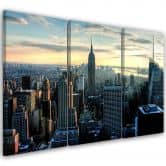 Leinwandbild 3-teilig, New York Stadt Architektur 