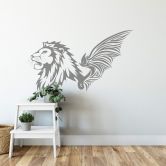 Wandtattoo Leo mit Flügeln 
