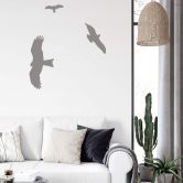 Wandtattoo Falken-Set 