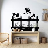 Wandtattoo Elstern 