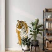 Sticker mural - Tigre réel 