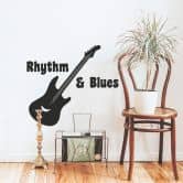 Muursticker Rhythm & Blues 
